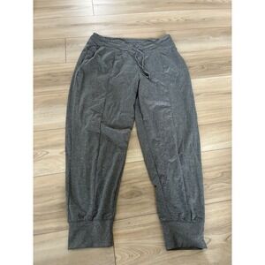 Marika Women's XL Gray Heathered Active Jogger Pants Drawstring Cuffed Casual